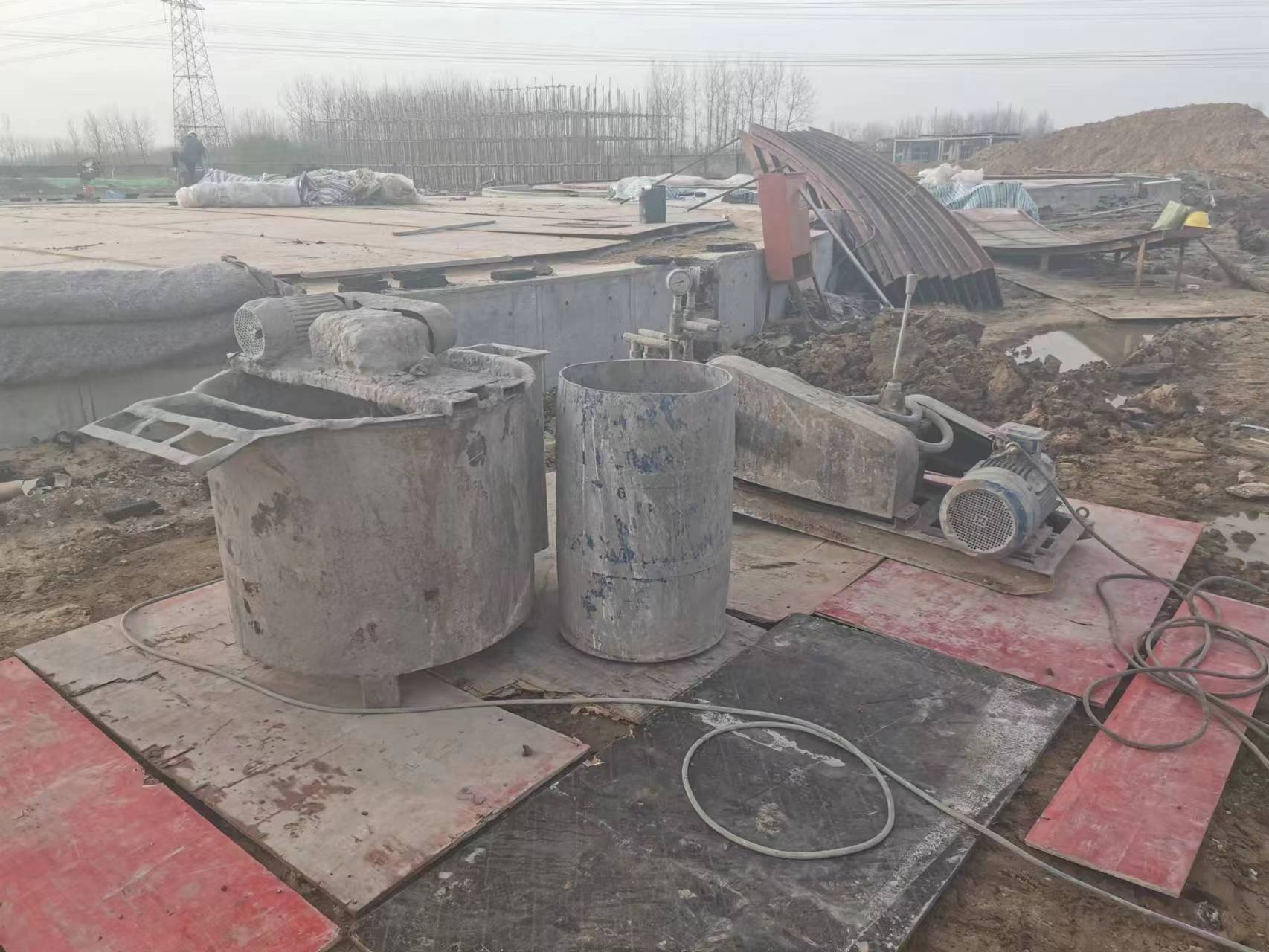 市中回填土注浆